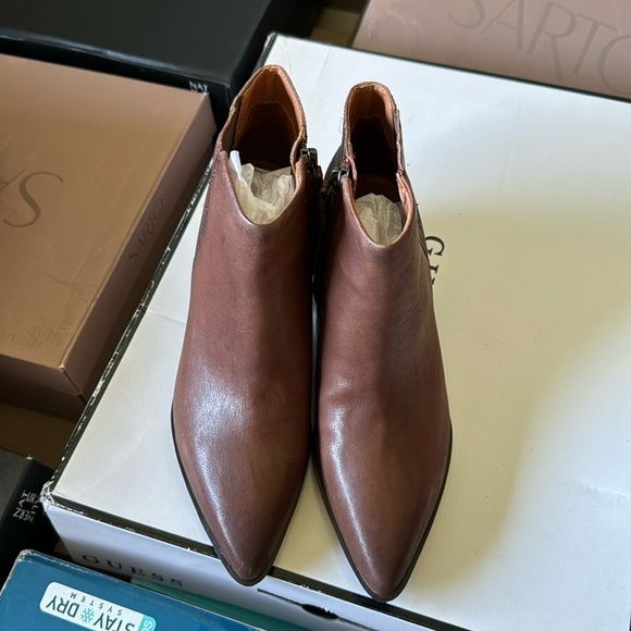 Franco Sarto Women's Spur Pointed Toe Ankle Boot - Picture 2 of 8